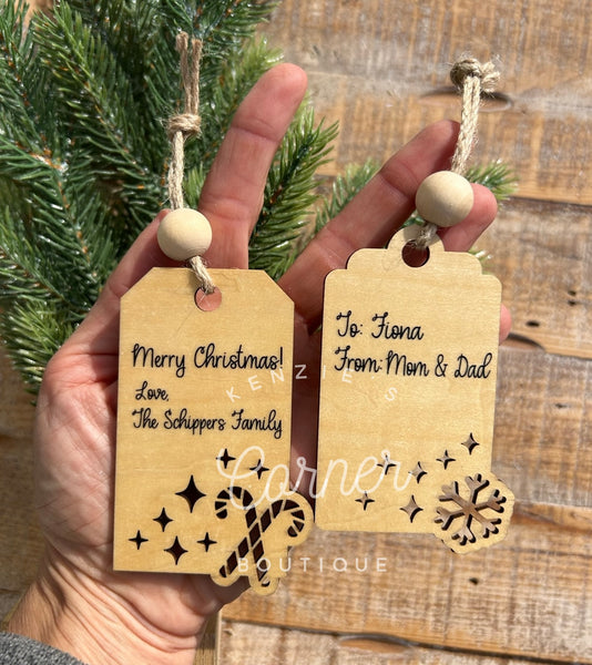 Blank Sublimation wood or acrylic cut out tags