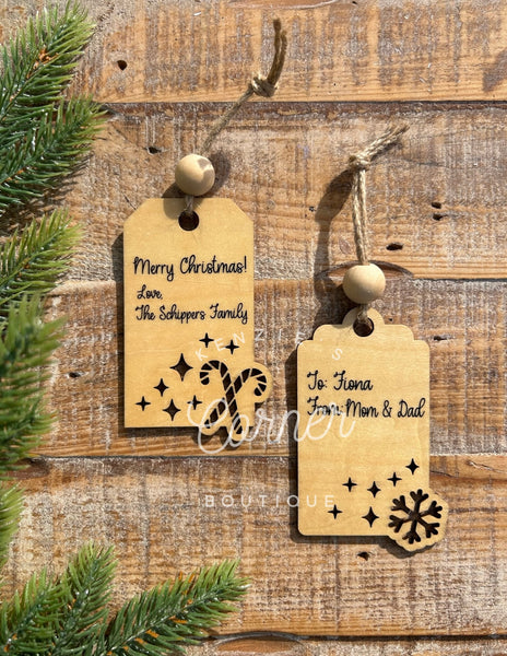 Blank Sublimation wood or acrylic cut out tags