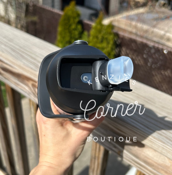 Blank 12 oz water bottle with STRAW lid tumbler for sublimation