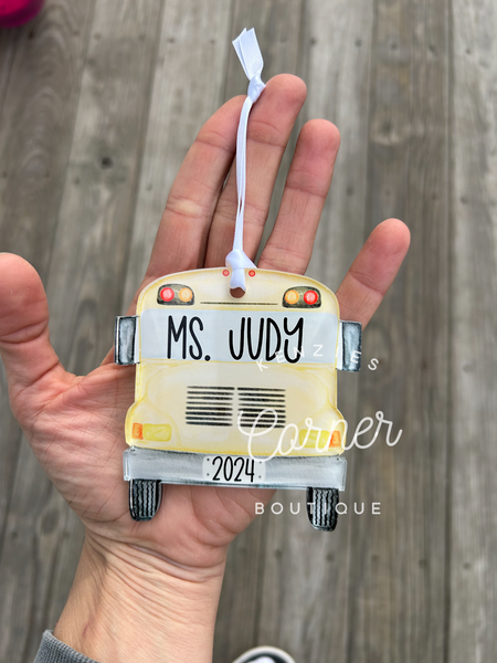 Customized Bus bag tag
