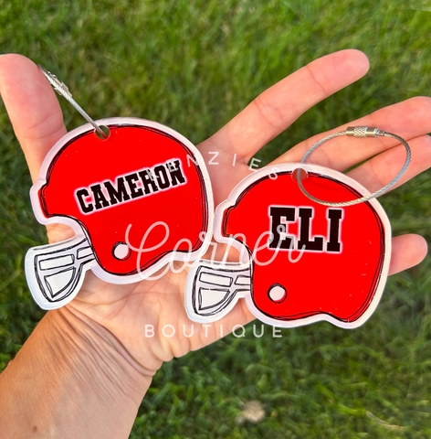 Blank Acrylic MM football helmet