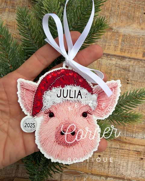 Blank Acrylic yarn ornaments