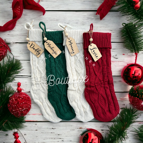 Blank Tag wood sublimation ornament
