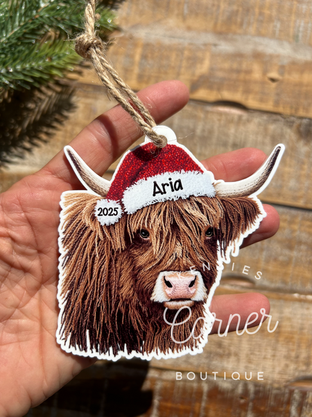 Blank Acrylic yarn ornaments