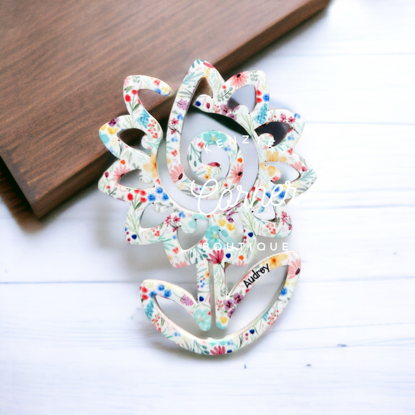 Blank Acrylic paper clip bookmark / bag clip paperclip shapes