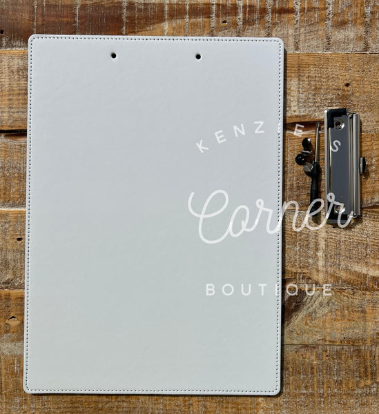 Blank sublimation clip board