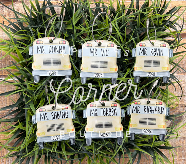 Customized Bus bag tag