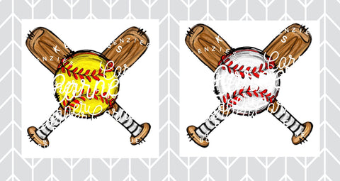 PNG file for the Acrylic softball or baseball X bag tag