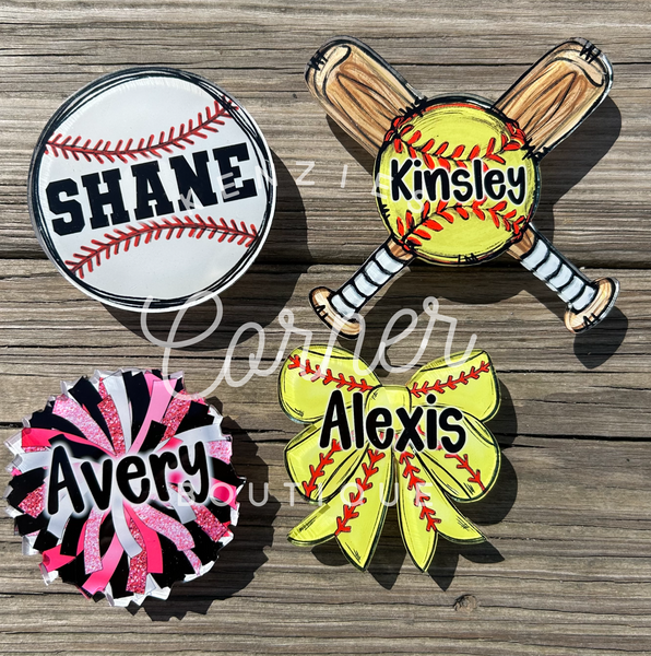 Perfect fit Bag tag plugs- flat back and keyring holder and metal wire keyrings
