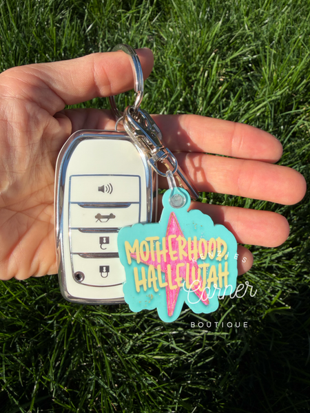 Completed Acrylic keychain shapes