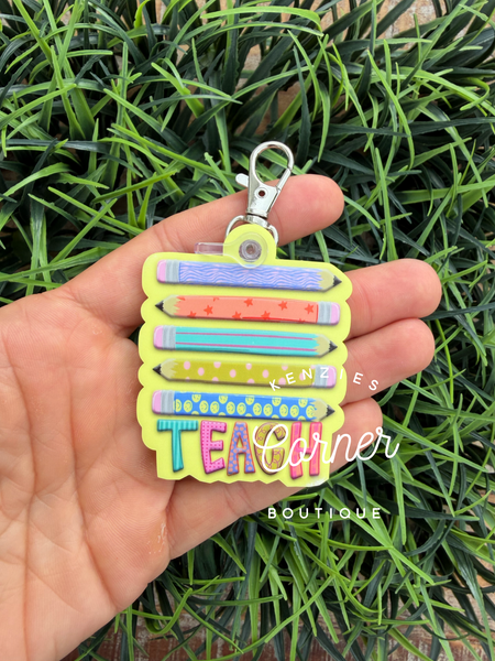 Completed Acrylic keychain shapes