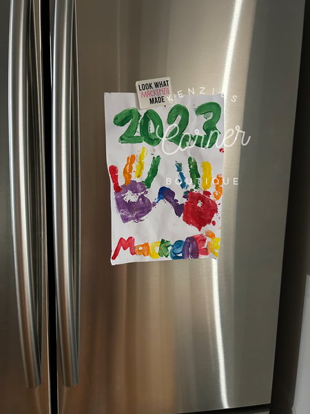 Blank Acrylic rectangle keychain or magnet