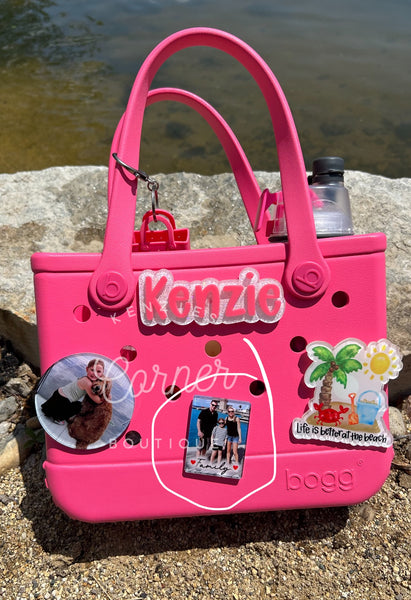 Blank Acrylic car visor clip