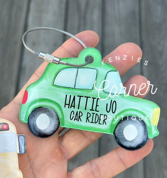 Blank Acrylic car tag or charm