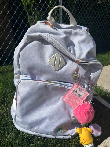 Blank Acrylic rectangle for Composition bag tag