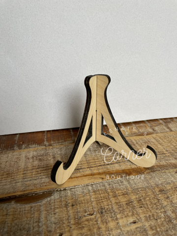 Blank wooden Small and medium easels