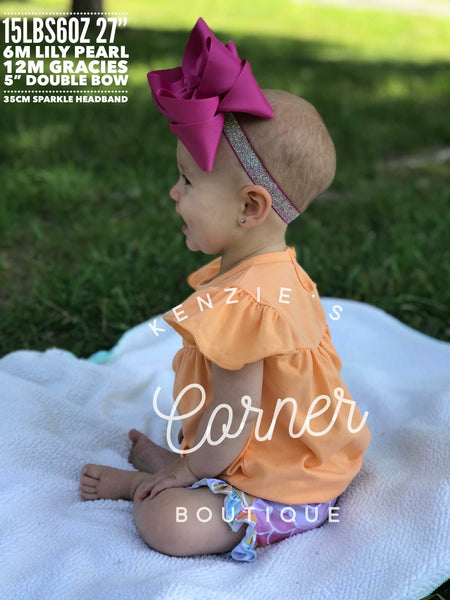 Sparkle elastic headbands headband