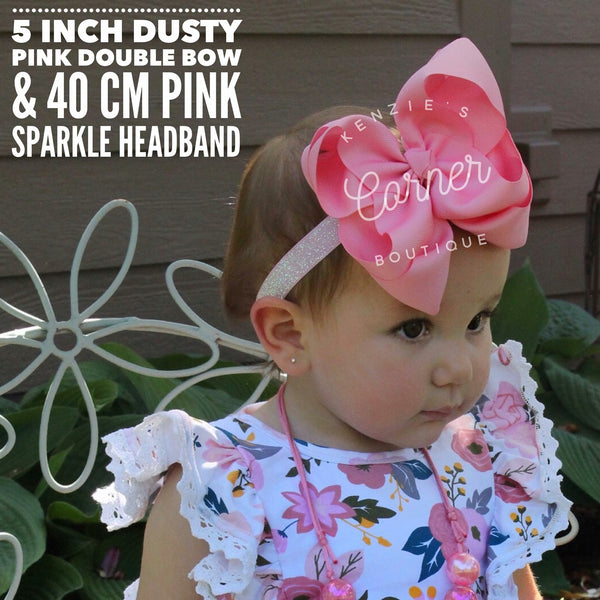 Sparkle elastic headbands headband