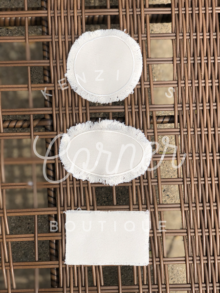 Blank patches for sublimation