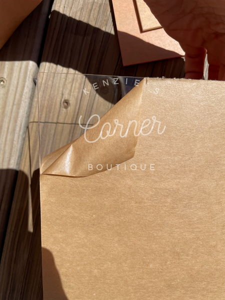 Laser cutting sheets- mix and match