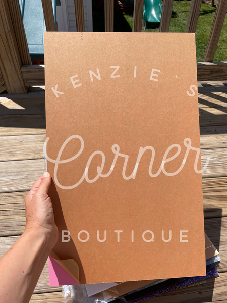 Laser cutting sheets- mix and match