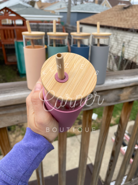 Not for sublimation Blank 17 oz glass water bottles with silicon sleeve