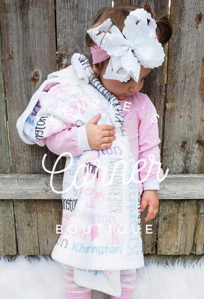 Custom made baby Blanket