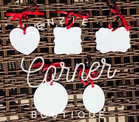 Blank sublimation ornaments or Easter tags