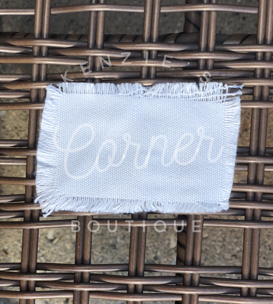 Blank patches for sublimation