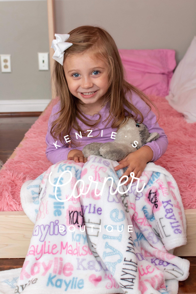 Custom made baby Blanket