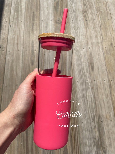 Not for sublimation Blank 22 oz glass water bottles with silicon sleeve