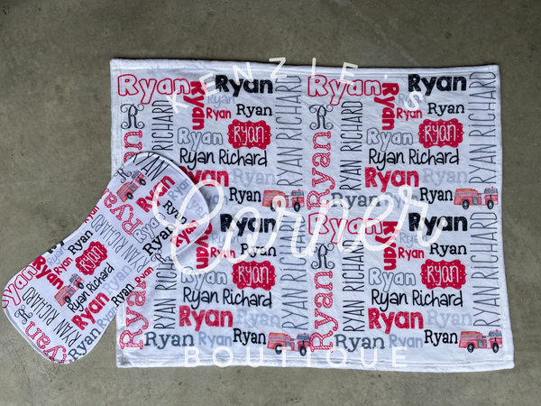 Custom made baby Blanket