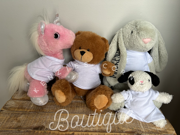 Blank stuffed animal sublimation t-shirt