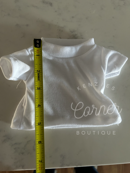 Blank stuffed animal sublimation t-shirt