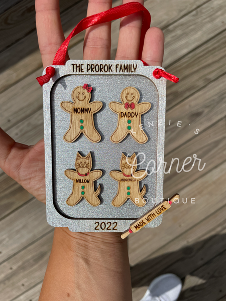 Cookie sheet ornament