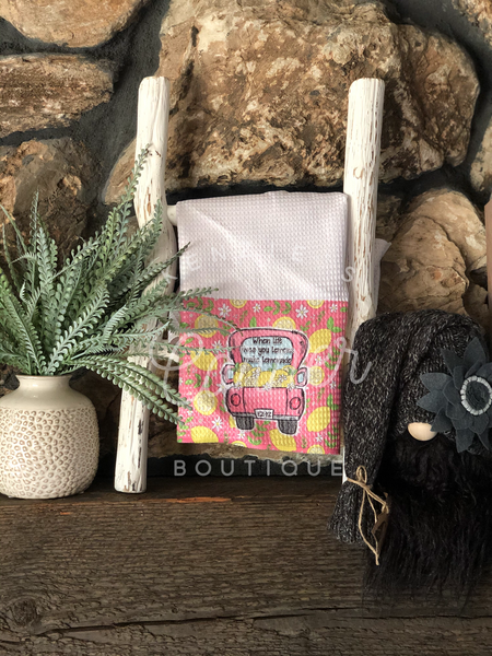 Blank sublimation waffle weave tea/kitchen/hand towel