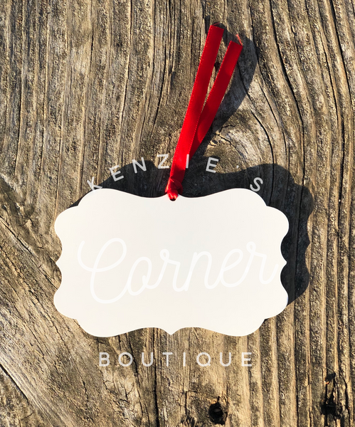 Blank sublimation MDF ornaments or Easter tags