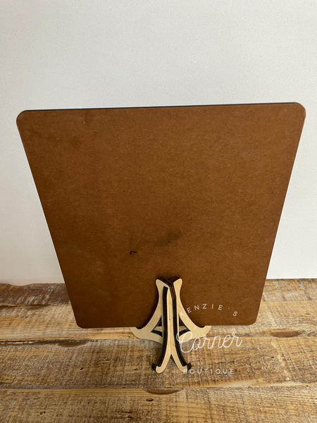 Blank wooden Small and medium easels