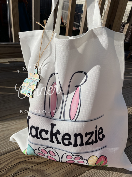 Blank sublimation MDF Easter basket tags