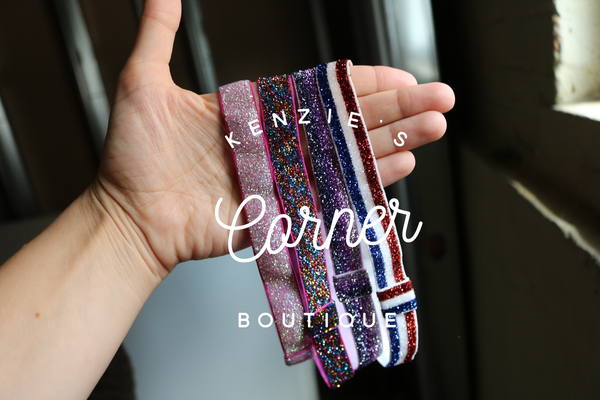 Sparkle elastic headbands headband