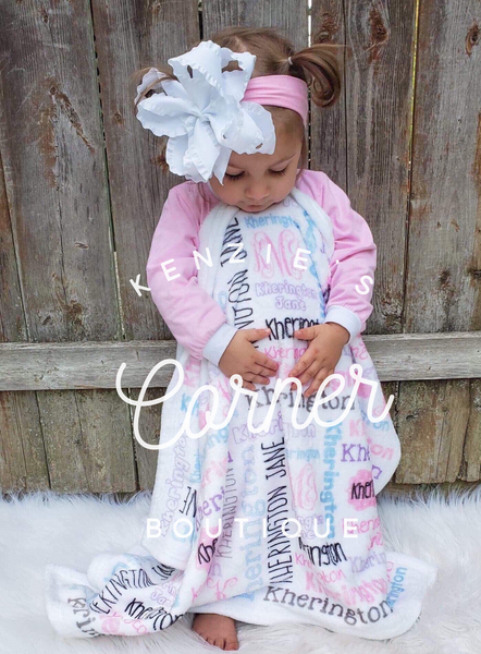 Custom made baby Blanket