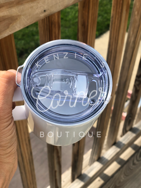 Blank Camp cup no bottom seam tumbler for sublimation