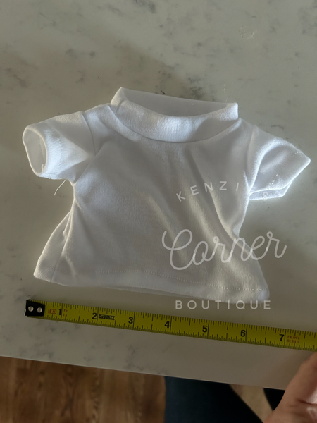 Blank stuffed animal sublimation t-shirt