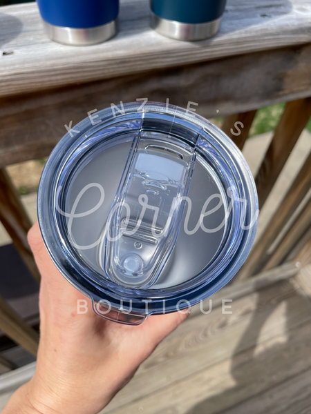 Blank powder coated 30 oz tumbler