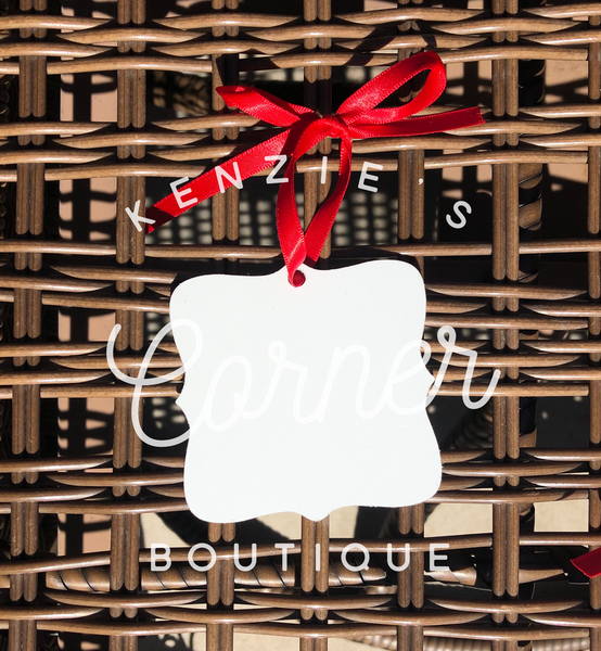 Blank sublimation ornaments or Easter tags