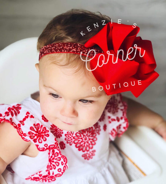 Sparkle elastic headbands headband