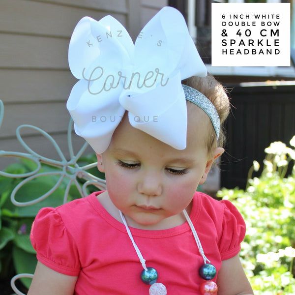 Sparkle elastic headbands headband