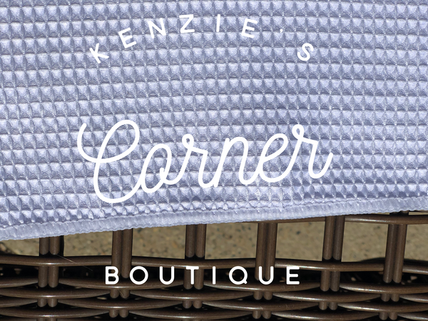 Blank sublimation waffle weave tea/kitchen/hand towel