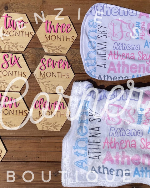 Custom made baby Blanket