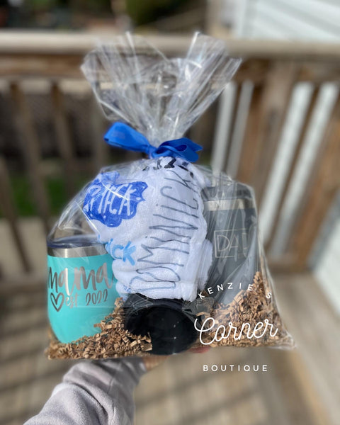 Blank powder coated 4-in-1 can cooler tumbler